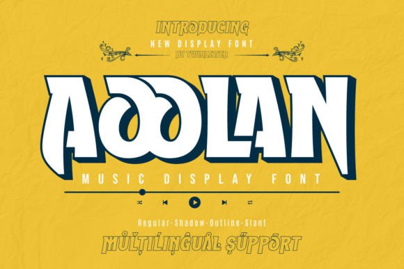 Aoolan: Elevating Web Design with a Unique Display Font