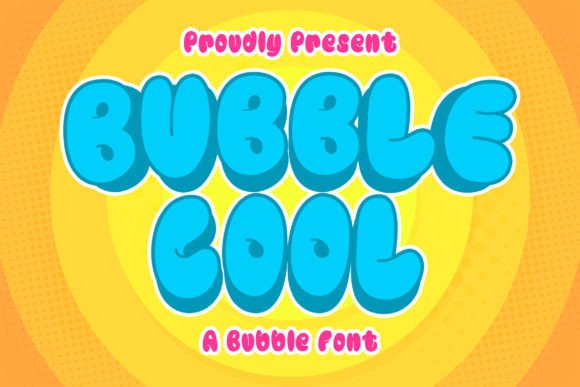 Bubble Cool: A Retro-Inspired Font That Elevates Handmade Design