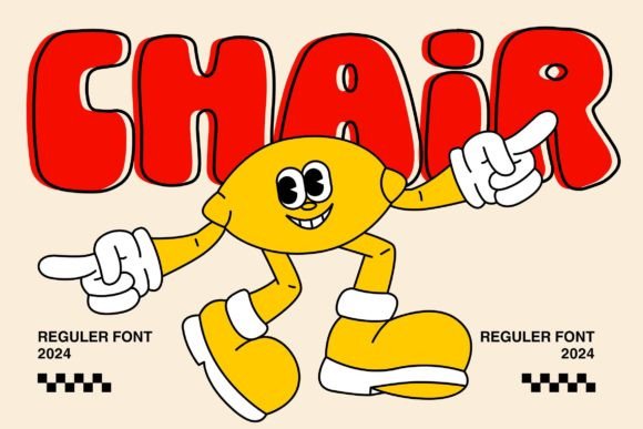 Chair: A Bold Display Font That Demands Attention