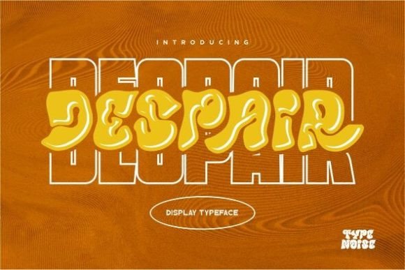 Despair: The Retro Display Font That Elevates Modern Marketing Design