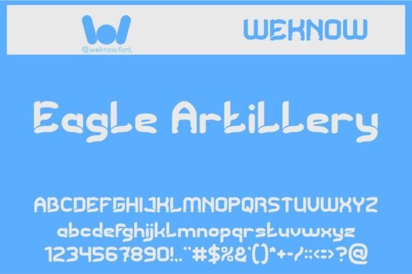 Eagle Artillery: A Bold Display Font for Professional Branding