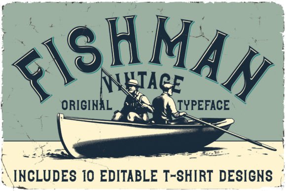 Fishman Font: A Vintage Display Typeface for Timeless Branding