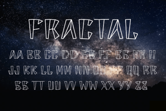 Fractal: A Display Font That Commands Attention in Campaign Design