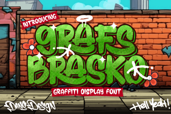 Grafs Brasco: A Bold Display Font for Business Branding