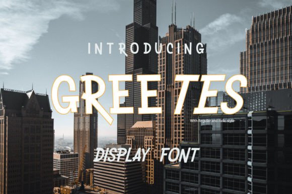 Greetes: A Display Font That Elevates Small Business Branding