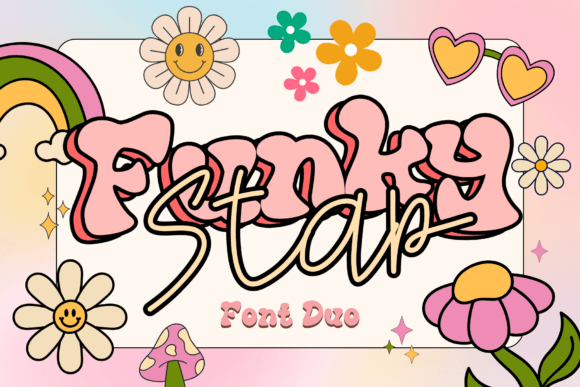 How Funky Star Duo Brought Retro Cool to a Branding Project
