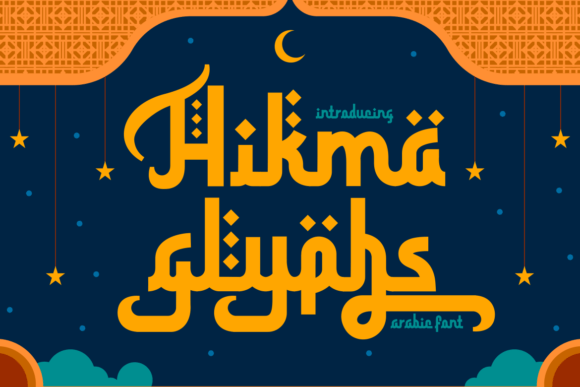 How Hikma Glyphs Font Elevates Small Business Branding