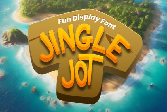 Jingle Jot: A Playful Display Font for Crafters and Product Designers