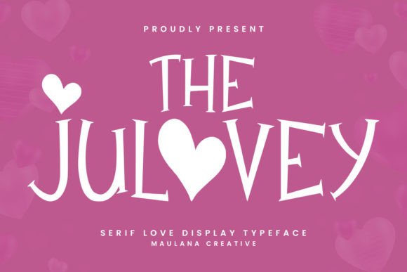 Julovey Serif Font: Elevating Small Business Branding with Romantic Typography