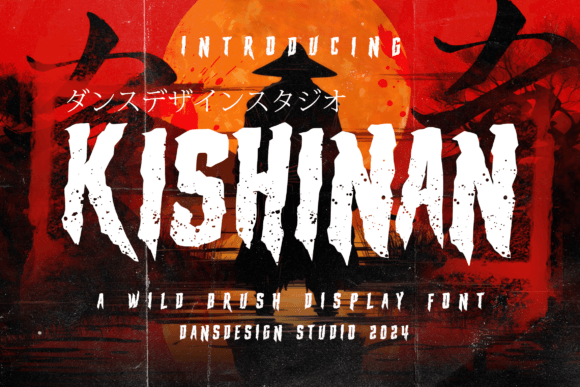 Kishinan: A Bold Display Font for Editorial Design and Digital Publishing