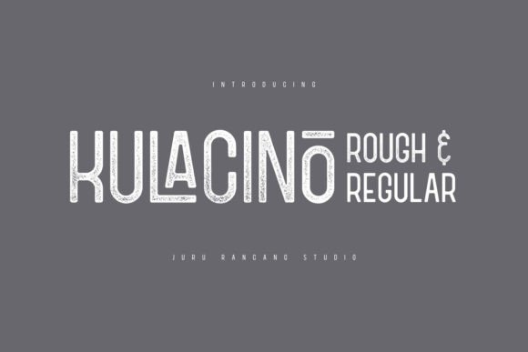 Kulacino: A Modern-Retro Display Font for Editorial Charm