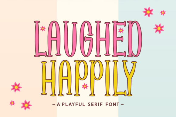 Laughed Happily: A Joyful Display Font for Modern Web Design