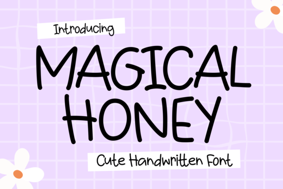 Magical Honey: A Playful Handwritten Font for Whimsical Branding Projects