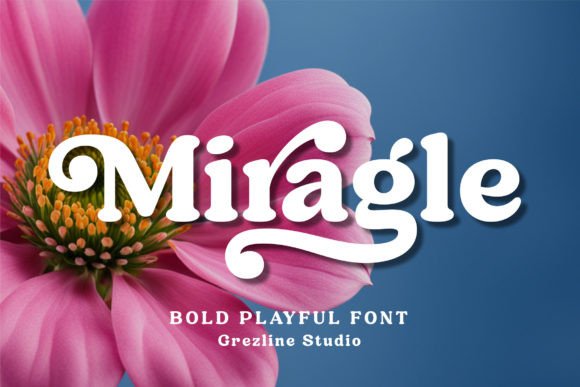 Miragle: A Bold Display Font for Modern Web and Digital Design