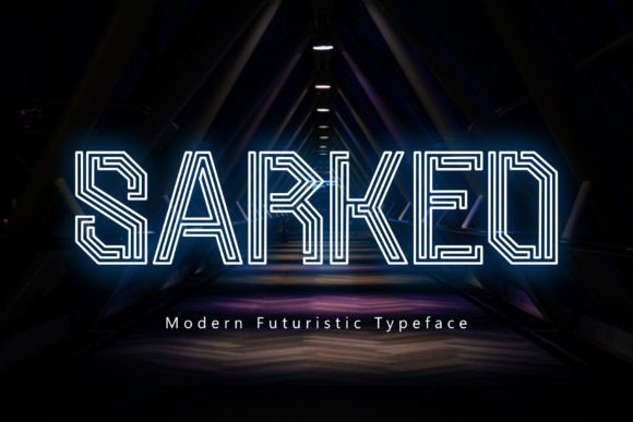 Sarkeo: A Futuristic Font That Elevates Editorial Design