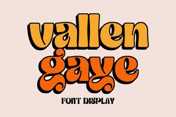 Valen Gaye: A Display Font That Elevates Campaign Visuals with Creative Flair