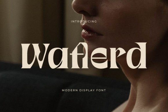 Waflerd: A Luxury Serif Font That Elevates Brand Identity