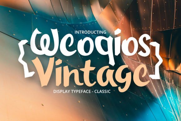 Weoqios Vintage: A Timeless Typeface for Editorial Design