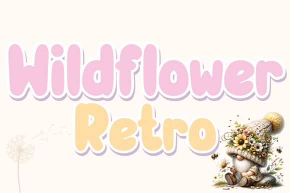 Wildflower Retro: A Handwritten Font That Brings Personality to Editorial Design